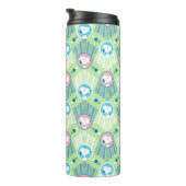 Erdnüsse | Snoopy Mint Green Deko Dreams Pattern Thermosbecher (Nach rechts gedreht)