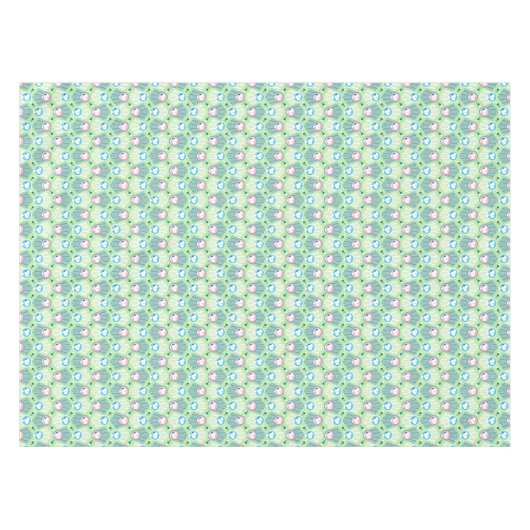 Erdnüsse | Snoopy Mint Green Deko Dreams Pattern Tischdecke (Vorderseite (Horizontal))