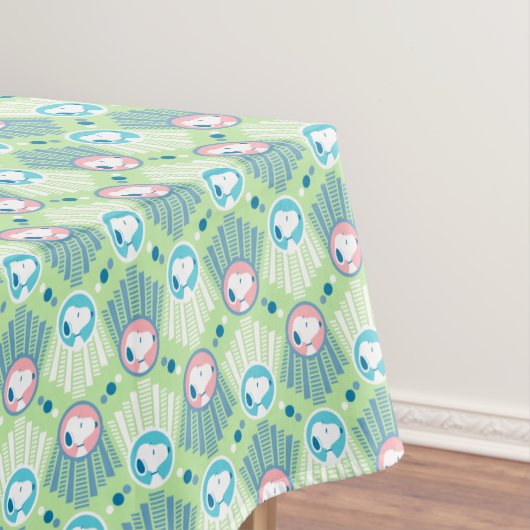 Erdnüsse | Snoopy Mint Green Deko Dreams Pattern Tischdecke (Beispiel)