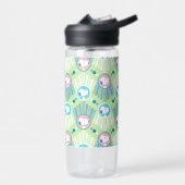 Erdnüsse | Snoopy Mint Green Deko Dreams Pattern Trinkflasche (Links)