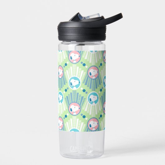 Erdnüsse | Snoopy Mint Green Deko Dreams Pattern Trinkflasche (Links)