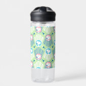 Erdnüsse | Snoopy Mint Green Deko Dreams Pattern Trinkflasche (Vorderseite)