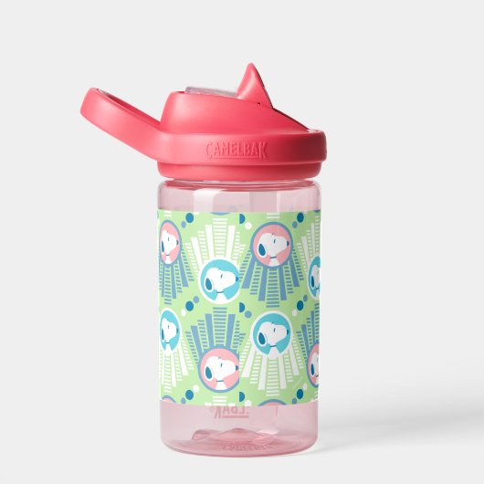 Erdnüsse | Snoopy Mint Green Deko Dreams Pattern Trinkflasche (rechts)