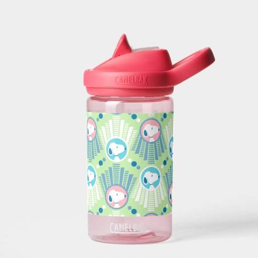 Erdnüsse | Snoopy Mint Green Deko Dreams Pattern Trinkflasche (Links)