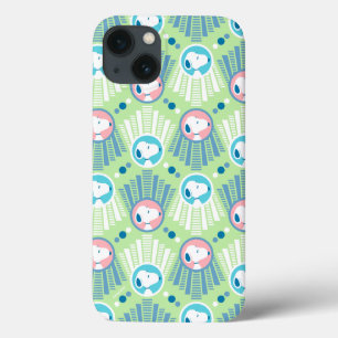Erdnüsse Snoopy Mint Grün Deco Dreams Muster Case-Mate iPhone Hülle