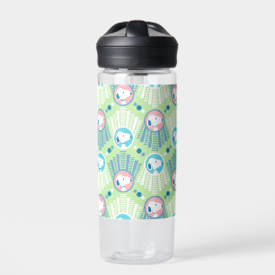 Erdnüsse   Snoopy Mint Grün Deco Dreams Muster Trinkflasche