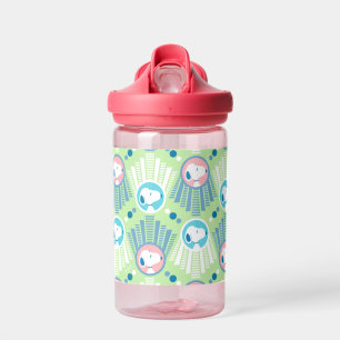 Erdnüsse   Snoopy Mint Grün Deco Dreams Muster Trinkflasche