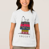 Erdnüsse | Snoopy Mixtape Doghouse Tri-Blend Shirt (Vorderseite)