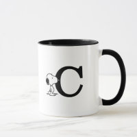 Erdnüsse | Snoopy Monogram C