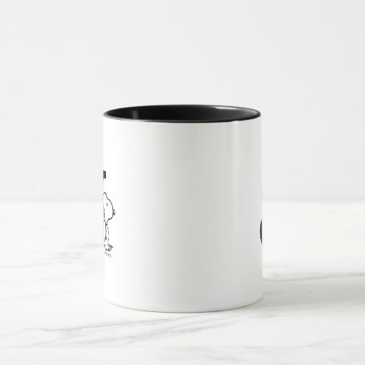 Erdnüsse | Snoopy Monogram J Tasse (Zentrum)