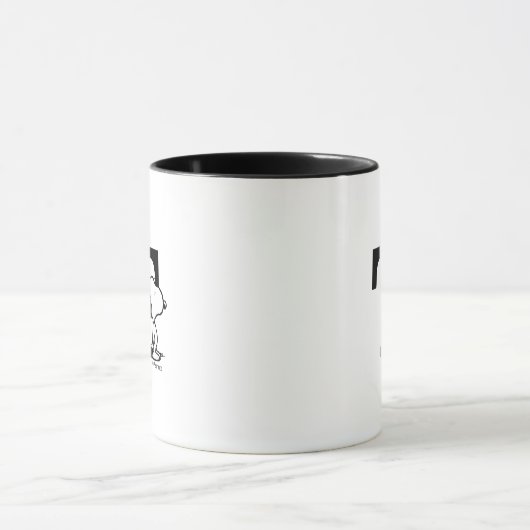 Erdnüsse | Snoopy Monogram T Tasse (Zentrum)