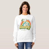 Erdnüsse | Snoopy Music Rainbow Sweatshirt (Vorne ganz)