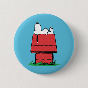 Erdnüsse   Snoopy Napping Button