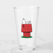 Erdnüsse | Snoopy Napping Glas (Vorderseite)