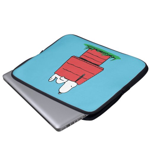 Erdnüsse | Snoopy Napping Laptopschutzhülle (Vorne Knopf)
