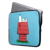 Erdnüsse | Snoopy Napping Laptopschutzhülle (Vorderseite Links)
