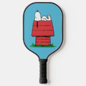 Erdnüsse | Snoopy Napping Pickleball Schläger (Vorderseite)