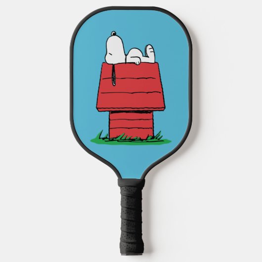 Erdnüsse | Snoopy Napping Pickleball Schläger (Vorderseite)