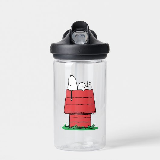 Erdnüsse | Snoopy Napping Trinkflasche (Vorne)