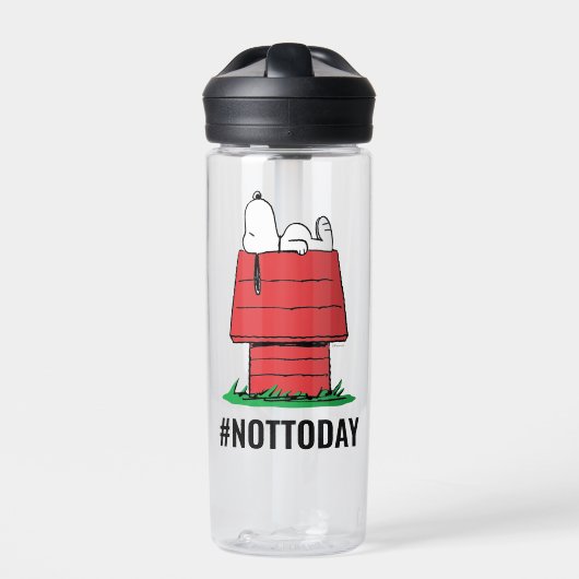 Erdnüsse | Snoopy Napping Trinkflasche (Vorderseite)