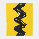 Erdnüsse | Snoopy-Nickerchen Fleecedecke (Vorderseite)