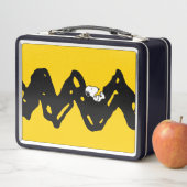 Erdnüsse | Snoopy-Nickerchen Metall Brotdose (Beispiel)