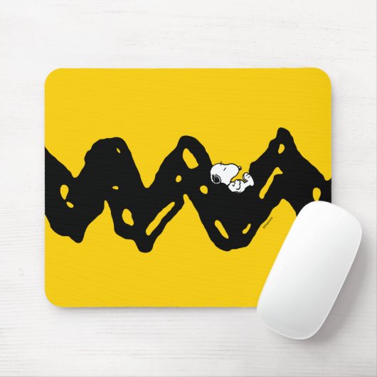 Erdnüsse | Snoopy-Nickerchen Mousepad (Mit Mouse)