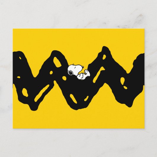 Erdnüsse | Snoopy-Nickerchen Postkarte (Vorderseite)
