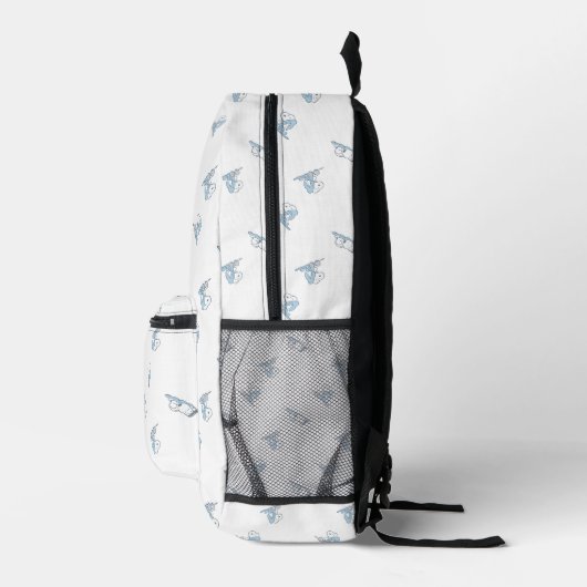 Erdnüsse | Snoopy Nickerchen Time Pattern Bedruckter Rucksack (Rechts)