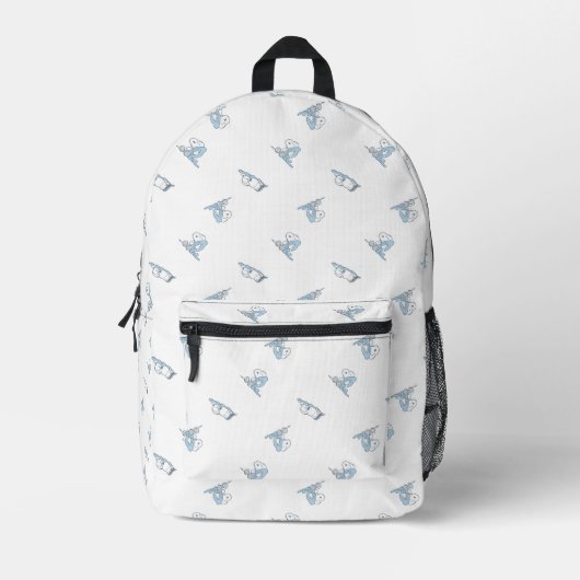 Erdnüsse | Snoopy Nickerchen Time Pattern Bedruckter Rucksack (Vorderseite)