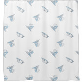 Erdnüsse | Snoopy Nickerchen Time Pattern Duschvorhang (Vorderseite)