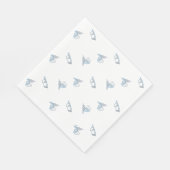 Erdnüsse | Snoopy Nickerchen Time Pattern Serviette (Ecke)