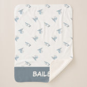 Erdnüsse | Snoopy Nickerchen Time Pattern Sherpadecke (Vorderseite)