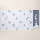 Erdnüsse | Snoopy Nickerchen Time Pattern Strandtuch (Vorderseite)