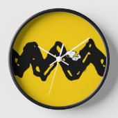 Erdnüsse | Snoopy-Nickerchen Uhr (Vorderseite)