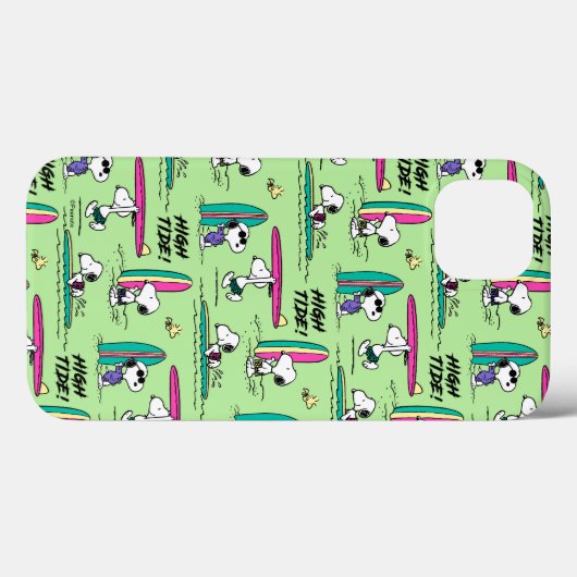 Erdnüsse | Snoopy Ocean High Tide Muster Case-Mate iPhone Hülle (Rückseite (Horizontal))