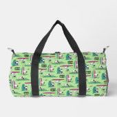 Erdnüsse | Snoopy Ocean High Tide Muster Duffle Bag (Vorderseite)