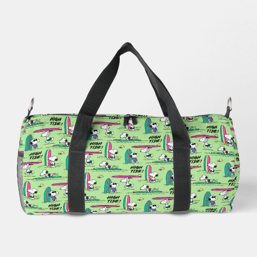 Erdnüsse | Snoopy Ocean High Tide Muster Duffle Bag (Rückseite)
