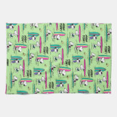 Erdnüsse | Snoopy Ocean High Tide Muster Geschirrtuch (Horizontal)