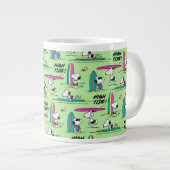 Erdnüsse | Snoopy Ocean High Tide Muster Jumbo-Tasse (Vorderseite Rechts)