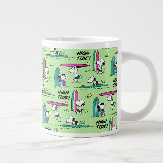 Erdnüsse | Snoopy Ocean High Tide Muster Jumbo-Tasse (Rechts)