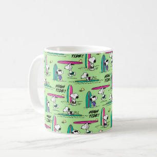 Erdnüsse Snoopy Ocean High Tide Muster Kaffeetasse
