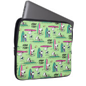 Erdnüsse | Snoopy Ocean High Tide Muster Laptopschutzhülle (Vorne Rechts)