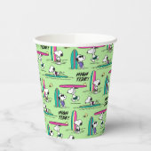 Erdnüsse | Snoopy Ocean High Tide Muster Pappbecher (Links)