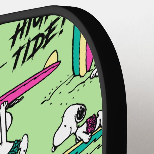 Erdnüsse | Snoopy Ocean High Tide Muster Pickleball Schläger (Linke Seite)