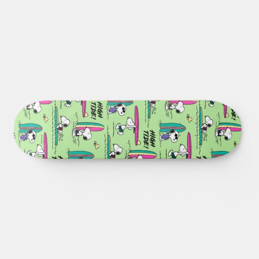 Erdnüsse | Snoopy Ocean High Tide Muster Skateboard (Horizontal)