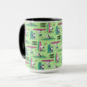 Erdnüsse | Snoopy Ocean High Tide Muster Tasse (Vorderseite Links)