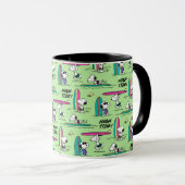 Erdnüsse | Snoopy Ocean High Tide Muster Tasse (VorderseiteRechts)