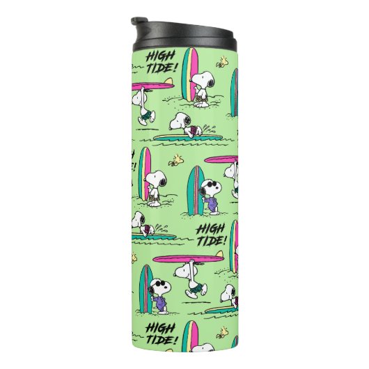 Erdnüsse | Snoopy Ocean High Tide Muster Thermosbecher (Nach rechts gedreht)