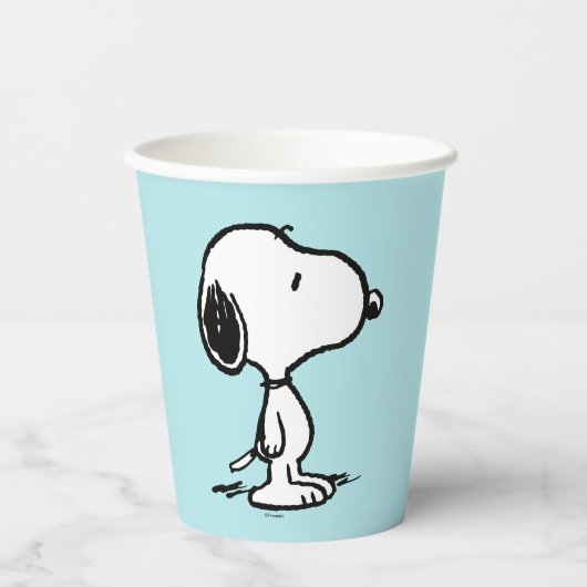 Erdnüsse | Snoopy Pappbecher (Vorderseite)